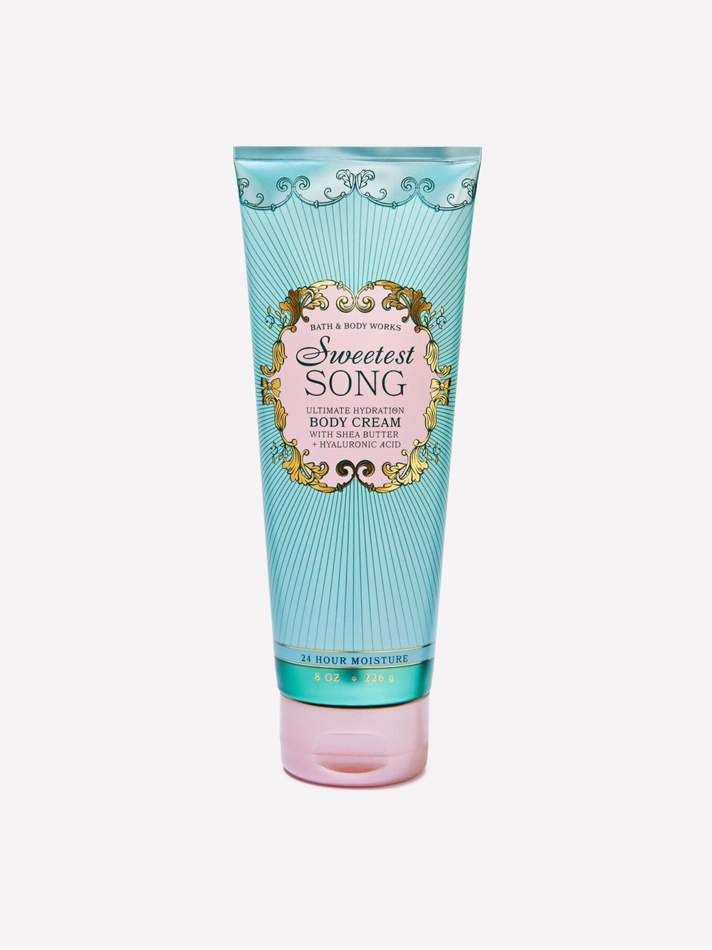 🎶 Sweetest Song Ultimate Hydration Body Cream 🎀- Aqua and Pink